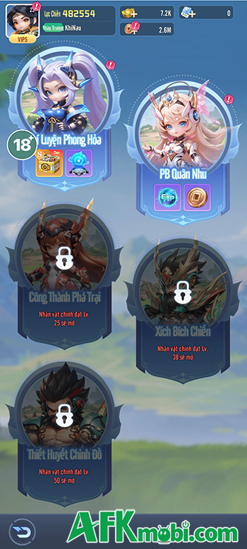 Trải nghiệm đấu tướng mộng ảo kết hợp viễn tưởng với game Tam Quốc Động Khởi 8