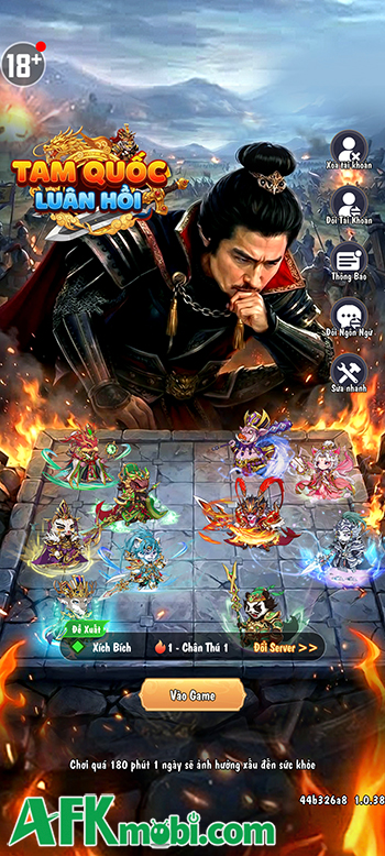 Khám phá thế giới Tam Quốc phiên bản yêu thú mới lạ tại game Tam Quốc Luân Hồi 0