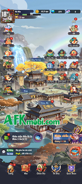 Khám phá thế giới Tam Quốc phiên bản yêu thú mới lạ tại game Tam Quốc Luân Hồi 7