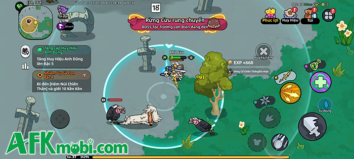 Vùng Đất Anh Hùng đúng là một tựa game MMORPG 2D tuy nhỏ gọn nhưng lại có võ 3