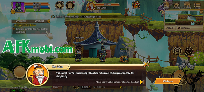 Vũ Trụ Đại Chiến cho bạn trải nghiệm câu chuyện ngọc rồng hấp dẫn nhưng phải cày 1