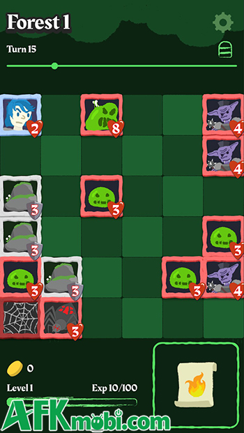 RogueSlide Mobile game giải đố roguelike phong cách trượt ô đơn giản nhưng độc đáo 2