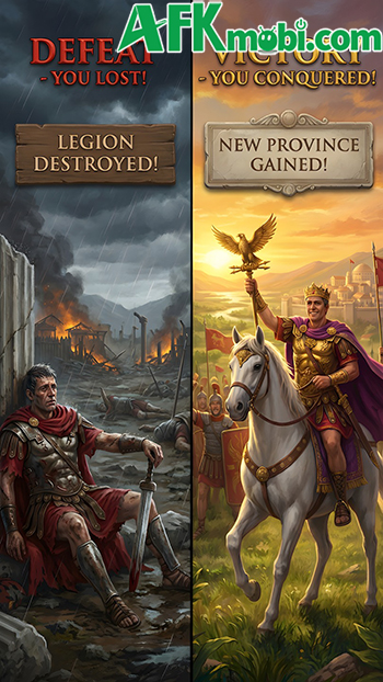 Chỉ huy Đế chế La Mã trong trò chơi chiến thuật Roman Empire: Strategy Game 3