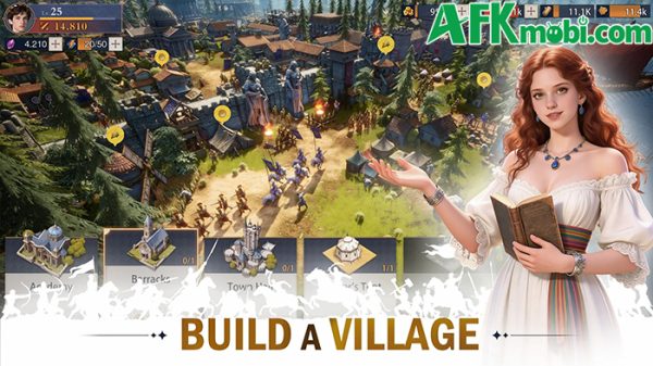 Royal Chronicle: Medieval game mô phỏng chiến thuật lấy bối cảnh châu Âu thời Trung Cổ afkmobi royalchroniclemedieval 1jpg