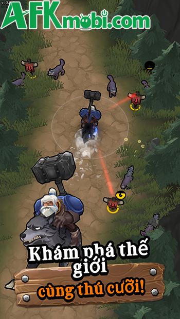 Bắt đầu cuộc hành trình chiến đấu, khám phá thế giới trong game Rumble Raiders 0