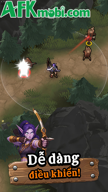 Bắt đầu cuộc hành trình chiến đấu, khám phá thế giới trong game Rumble Raiders 1