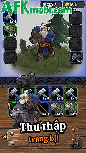 Bắt đầu cuộc hành trình chiến đấu, khám phá thế giới trong game Rumble Raiders 2