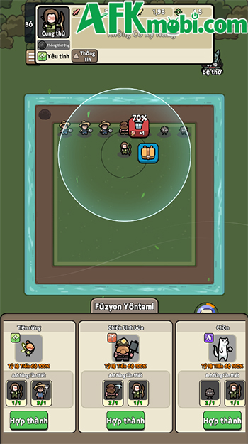 Triệu hồi ngẫu nhiên các đơn vị để phòng thủ tại game Star2 Random Defense - S2RD 3