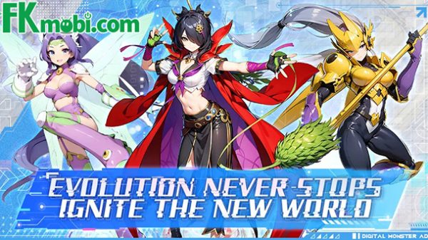 Sacred Plan: Ultra Awake game chiến thuật chiến đấu theo lượt lấy chủ đề Digimon afkmobi sacredplanultraawake 1jpg