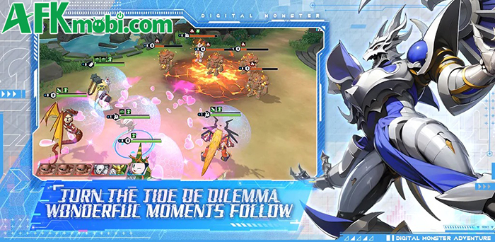 Sacred Plan: Ultra Awake game chiến thuật chiến đấu theo lượt lấy chủ đề Digimon 2