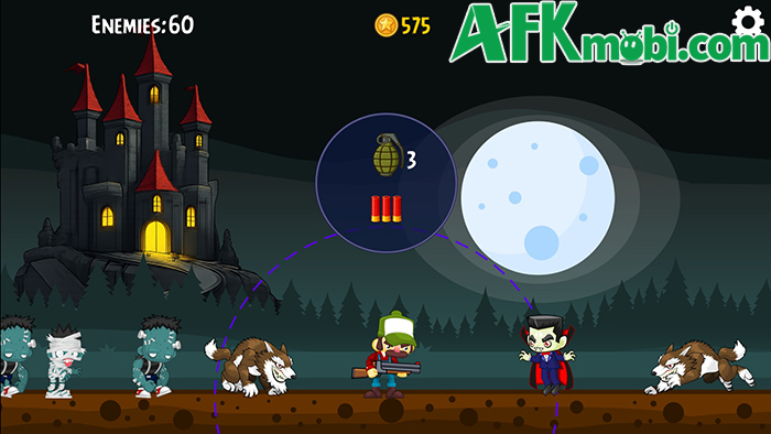 Giải cứu vị hôn phu trong game hành động đơn giản Shotgun Joe - Love & Monsters 1