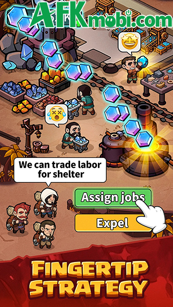 Siege of Lava cho bạn gầy dựng thành phố của mình bên dưới lòng đất 1