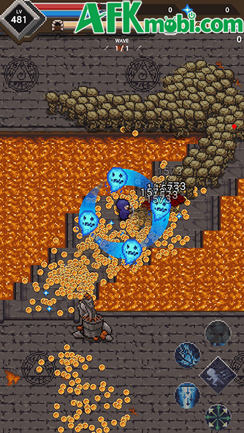 Chiến đấu ngăn chặn các đợt người chết trong game Soul Archer: Defense Survival 2