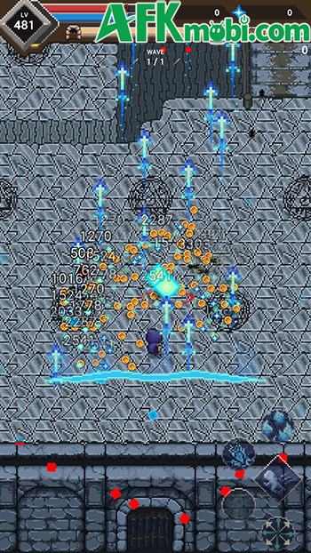 Chiến đấu ngăn chặn các đợt người chết trong game Soul Archer: Defense Survival 3