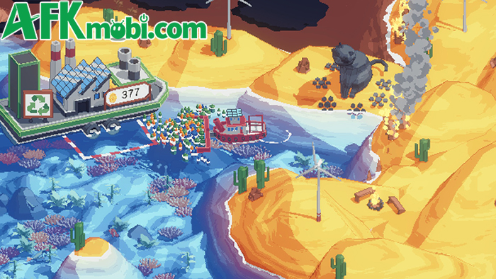 Dọn dẹp rác thải trên khắp đại dương trong tựa game casual Spilled! Mobile 1