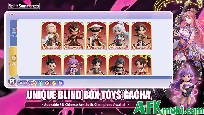 Spirit Summoners game đấu tướng chủ đề văn hóa Trung Quốc với kiểu đồ họa ngộ nghĩnh 0