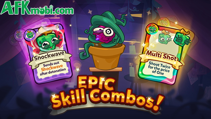 Bắn các rau củ quả, trái cây để tiêu diệt bọn cà chua trong game casual Splat! 2 1