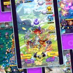 Bắn nhân vật anh hùng nảy tiêu diệt những con quái vật trong game STRIKE WORLD afkmobi strikeworld 1jpg