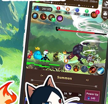 Chuyển sinh thành quái vật chất nhờn trong game Summoner Slime – Strategy RPG afkmobi summonerslimestrategyrpg 1jpg
