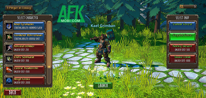 Điều khiển anh hùng chiến đấu sinh tồn trước bọn quái vật trong game Survivors RL 0