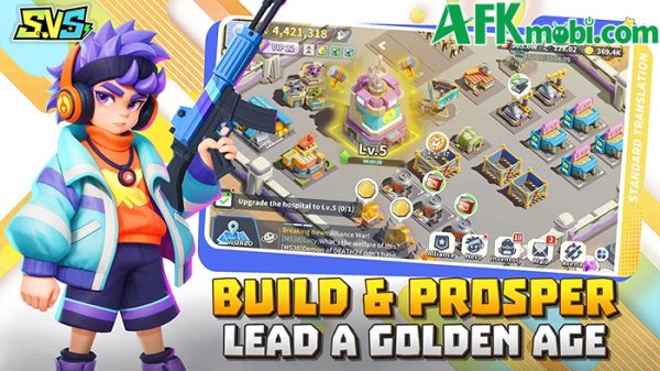 SVS game mô phỏng chiến thuật kết hợp với hành động bắn súng PvE afkmobi svs 1jpg