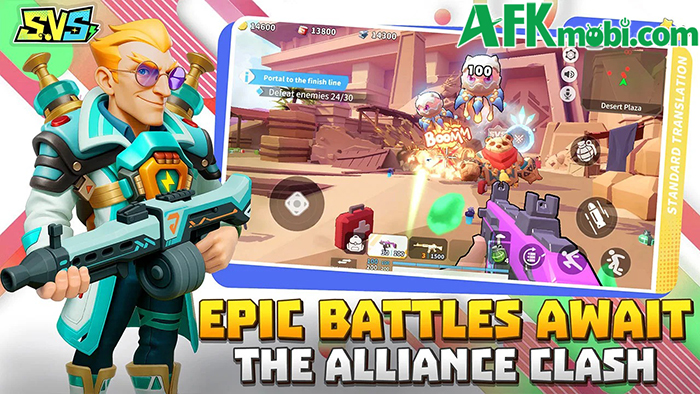 SVS game mô phỏng chiến thuật kết hợp với hành động bắn súng PvE 1