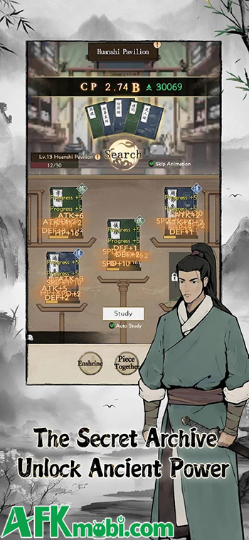 Phát triển nhân vật kiếm khách của bản thân trong game Swordsman Journey 3