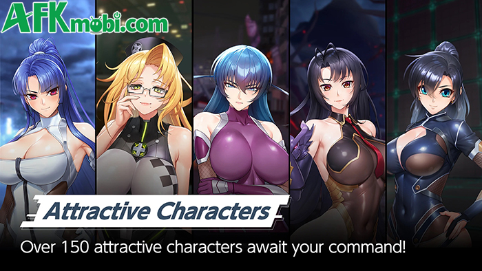 Tập hợp các nữ nhẫn giả chiến đấu chống lại bọn ác quỷ trong game Taimanin Squad 1