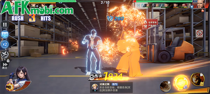 The King of Fighters All-Star Awakening game đấu tướng phong cách 1 đấu 1 theo lượt 2