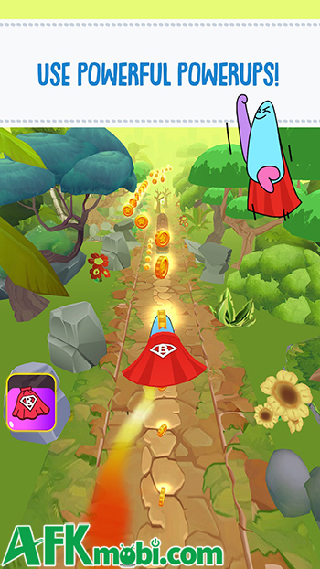 Chạy thu thập tiền xu lẫn đá quý để tân trang lại ngôi nhà với The Land of Boggs: Decor Dash 3