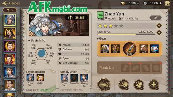 Three Kingdoms: Grand Strategy game chiến thuật đấu binh tự động afkmobi threekingdomsgrandstrategy 1jpg