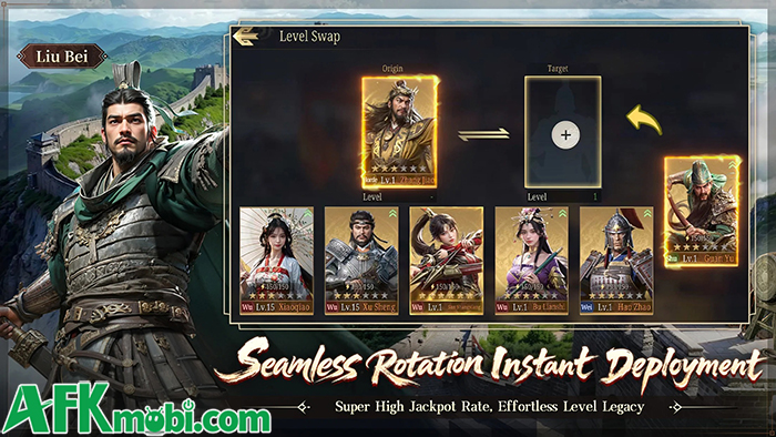Xưng bá thiên hạ trong một thế giới Tam Quốc sống động tại Three Kingdoms: World Conquest 1