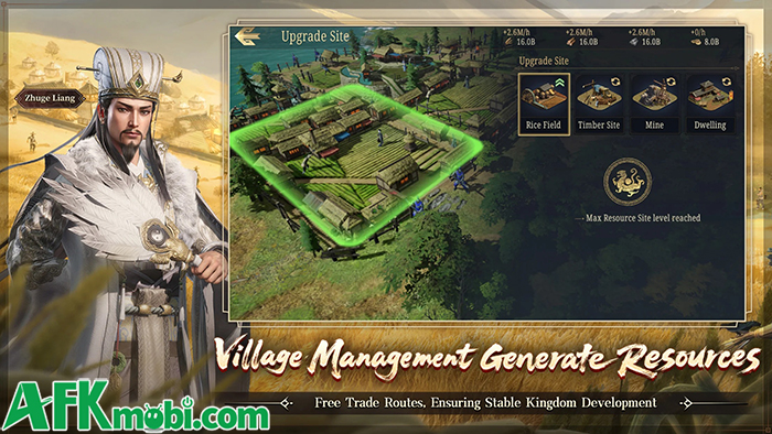 Xưng bá thiên hạ trong một thế giới Tam Quốc sống động tại Three Kingdoms: World Conquest 2