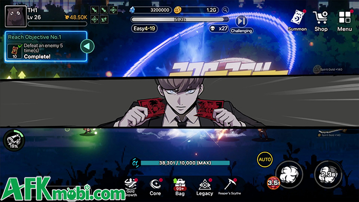 Ticket Hero game nhập vai nhàn rỗi lấy chủ đề từ bộ webtoon Giao Ước Tử Thần 3