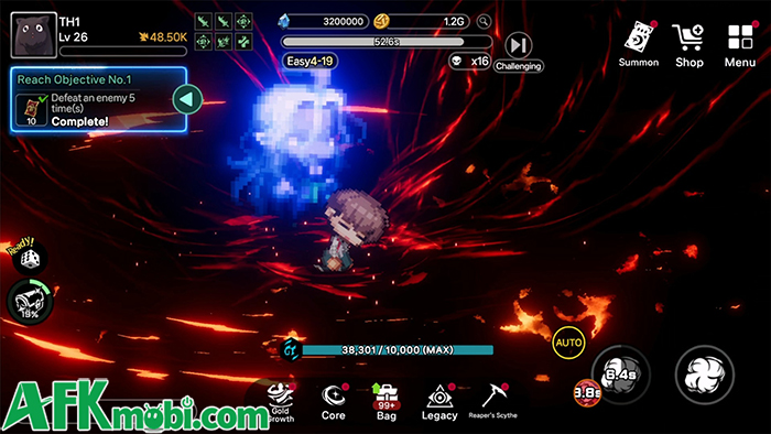 Ticket Hero game nhập vai nhàn rỗi lấy chủ đề từ bộ webtoon Giao Ước Tử Thần 4