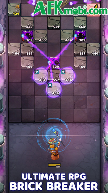 Titan Breaker game giải đố theo phong cách bắn đạn là những viên bi nảy 0