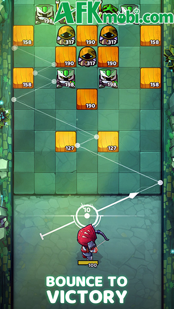 Titan Breaker game giải đố theo phong cách bắn đạn là những viên bi nảy 2