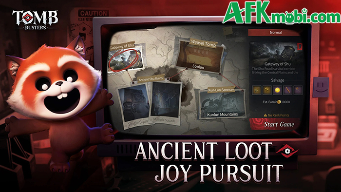 Tomb Busters mời người chơi bước vào khám phá những hầm mộ tối đầy bí ẩn 1