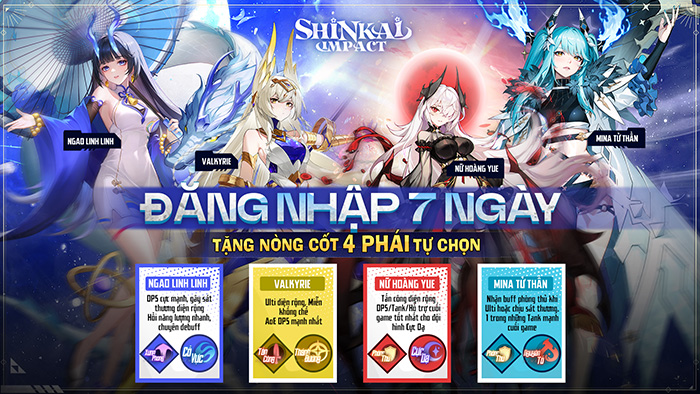 4 tướng T0 mạnh nhất trong Shinkai Impact: Khởi Nguyên ra mắt 07/01 - Xem trước để bứt phá 6