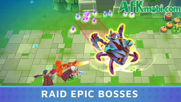 TopGuilds cho bạn được cùng những người chơi khác chiến đấu với bọn quái vật 2