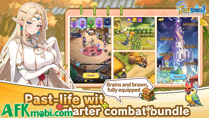 Chuyển sinh thành cá với trọng trách gầy dựng lại một ngôi làng tại game Top Isekai 3