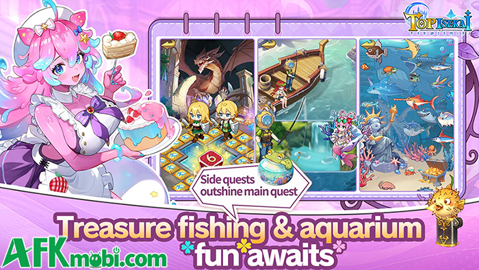 Chuyển sinh thành cá với trọng trách gầy dựng lại một ngôi làng tại game Top Isekai 4