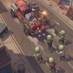 Bảo vệ chiếc xe bán tải chở hàng tiếp tế trước bọn zombie trong game Trigger & Truck afkmobi triggertruck 1jpg