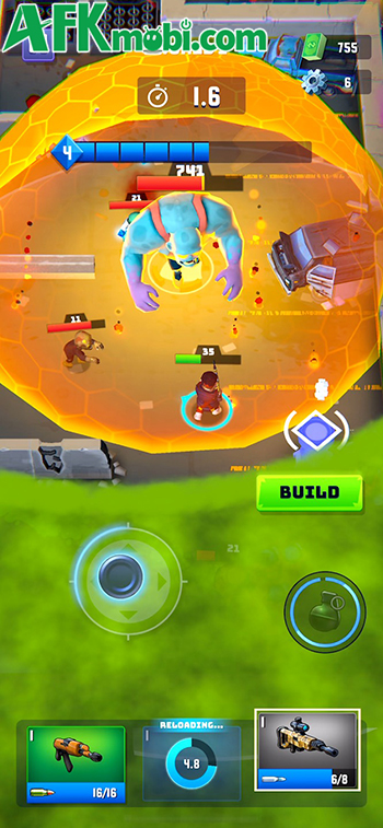 Bắt đầu những cuộc chiến sinh tồn trong thế giới hậu tận thế tại Trillionaire Thugs ZombieWorld 1