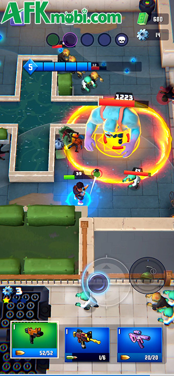 Bắt đầu những cuộc chiến sinh tồn trong thế giới hậu tận thế tại Trillionaire Thugs ZombieWorld 3