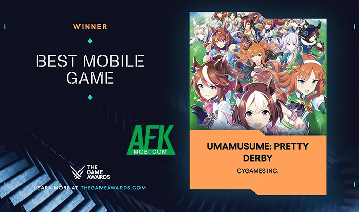 “Best Mobile Game” tại The Game Awards 2025 gọi tên Umamusume: Pretty Derby afkmobi umamusumethangbestmobile2025 4