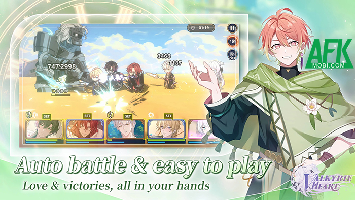 Valkyrie Heart mời bạn tập hợp các nam chiến binh dũng cảm tiến tới Ragnarok 1