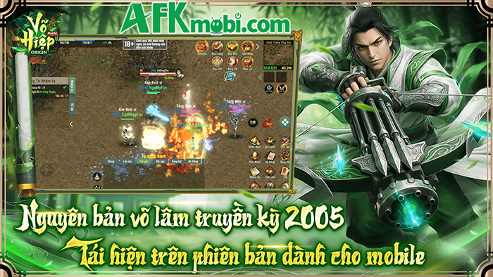 Võ Hiệp Origin game MMORPG 2D phỏng theo tượng đài VLTK sắp ra mắt tại Việt Nam 0