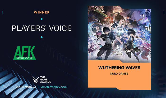 Wuthering Waves giành được giải thưởng