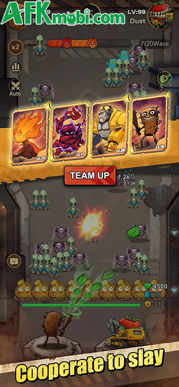 Zombie Killer GO! game phòng thủ kết hợp chủ đề Plants vs Zombies với Italian brainrot meme 2